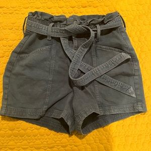NWOT Paper bag shorts